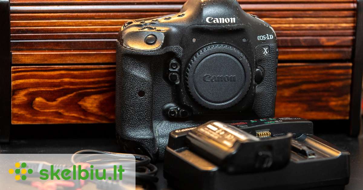 canon 1dx mark iii kaina