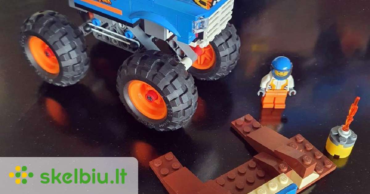 Lego City 60180 Monster Truck - Skelbiu.lt