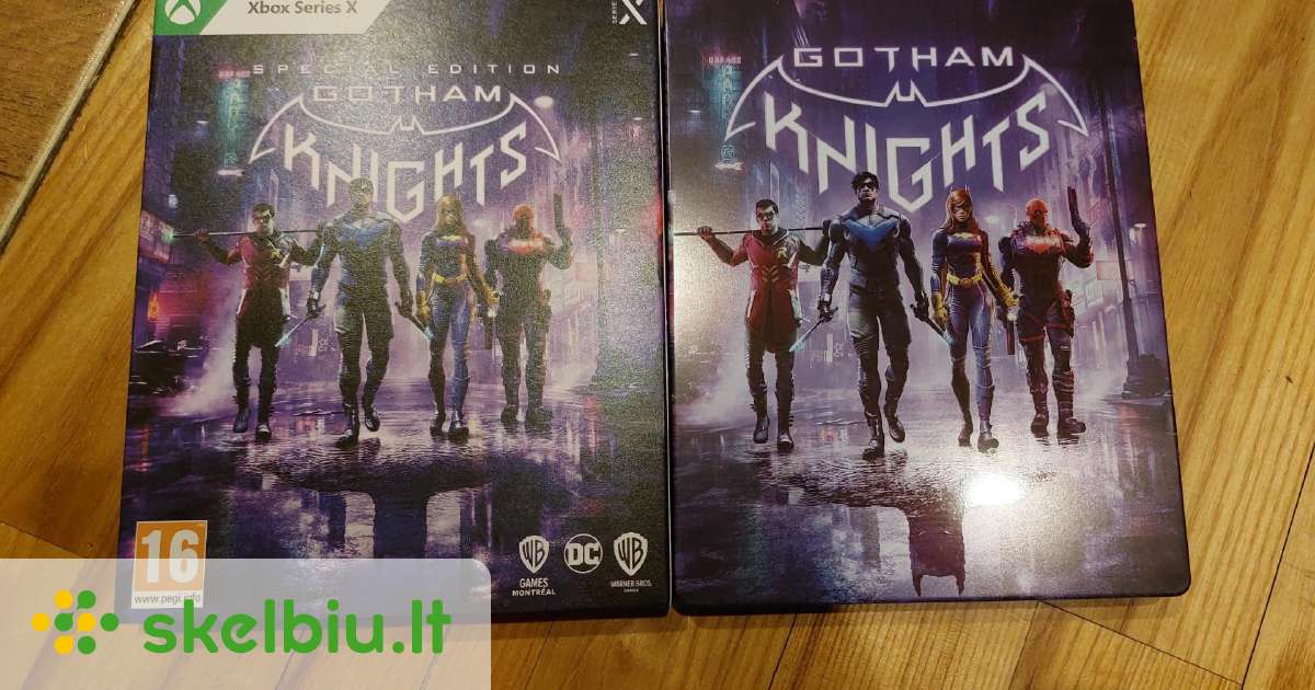 Gotham Knights Special Edition Xbox X steelbook - Skelbiu.lt