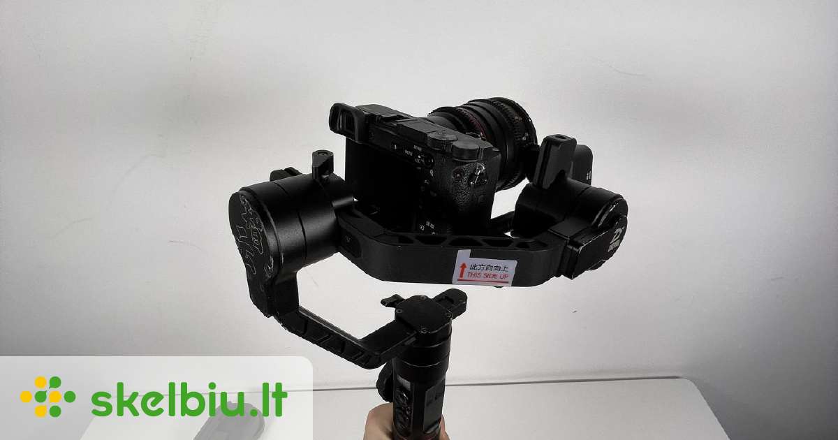 zhiyun crane 2 kaina