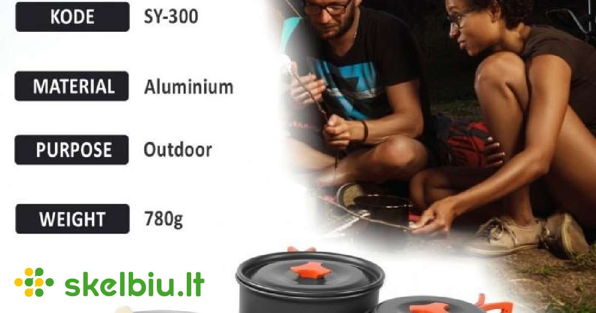 Turistinis indų rinkinys Sy-300 - Skelbiu.lt