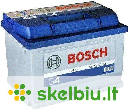Akumuliatorius Bosch Modern Standart S4 006 - Skelbiu.lt