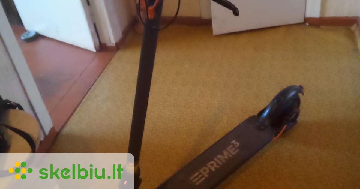Parduodu elektrinį paspirtuka . - Skelbiu.lt