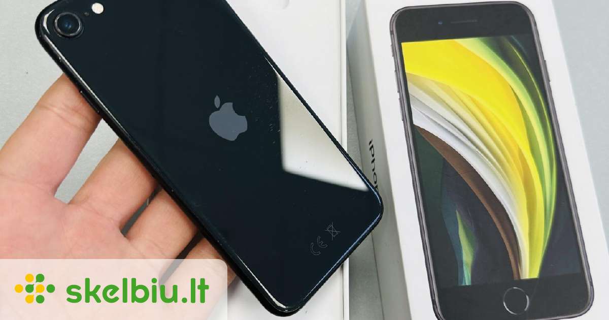 iPhone SE (2020) apple (2 psl.) - Skelbiu.lt
