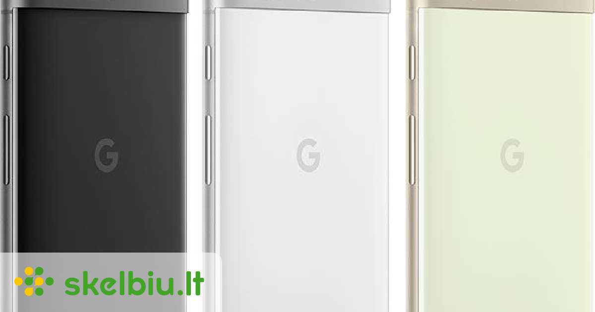 Google Pixel 7 128gb Snow/ Black 499e - Skelbiu.lt