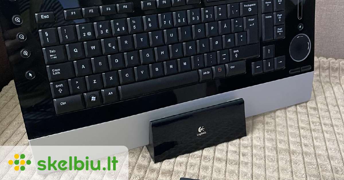 Logitech Dinovo Edge Klaviat Ra Skelbiu Lt