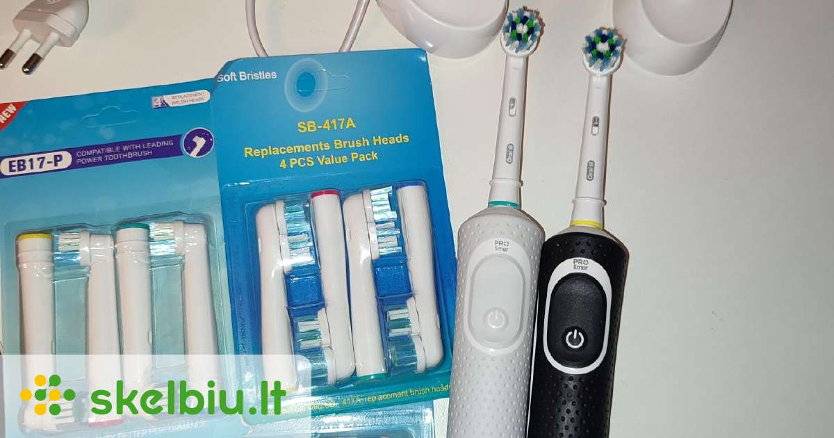 Elektriniai Dantų šepetėliai Braun Oral-b - Skelbiu.lt