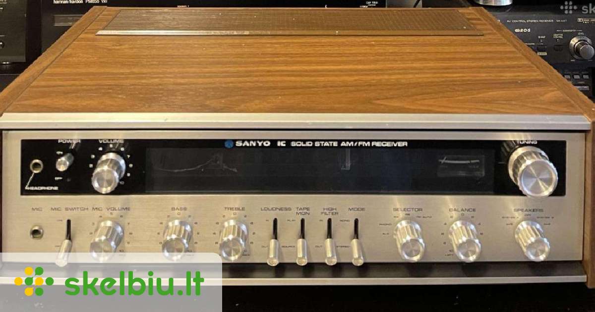 Sanyo dcx-2300k Japan / audio technika - Skelbiu.lt