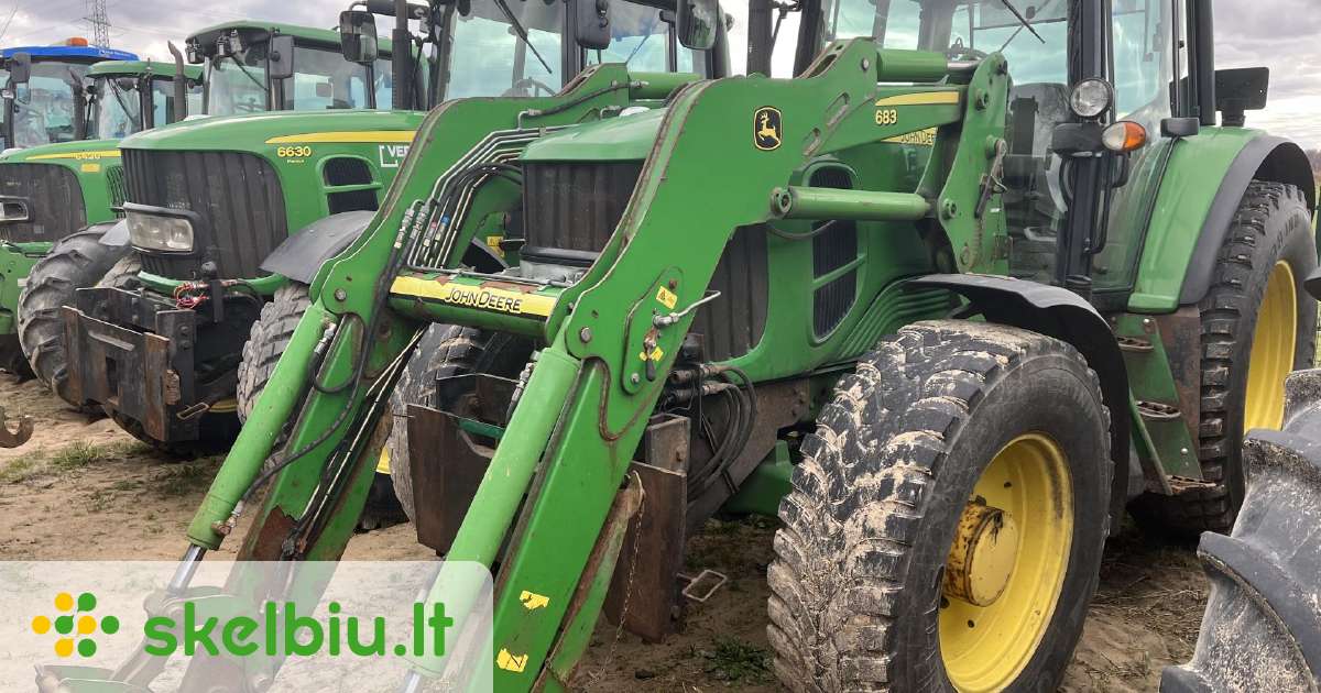 Traktorius John Deere 6630 Premium - Skelbiu.lt