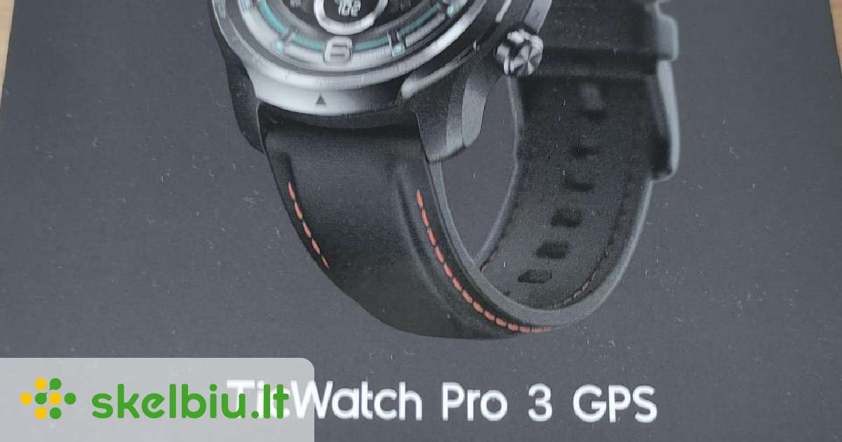 Ticwatch pro 3 online kaina