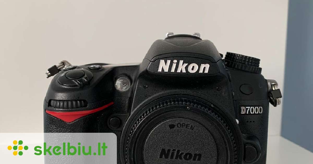 nikon d7000 kaina