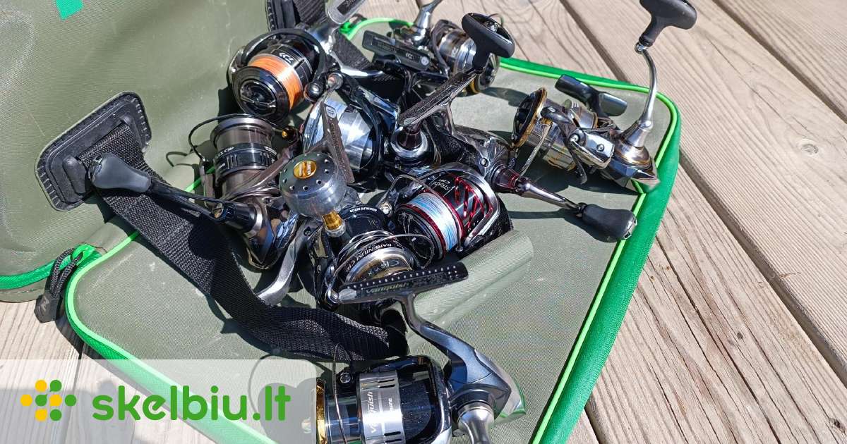 Shimano, Daiwa ritės - Skelbiu.lt