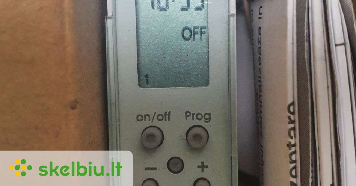 Hager timeris Eg071 Skelbiu.lt