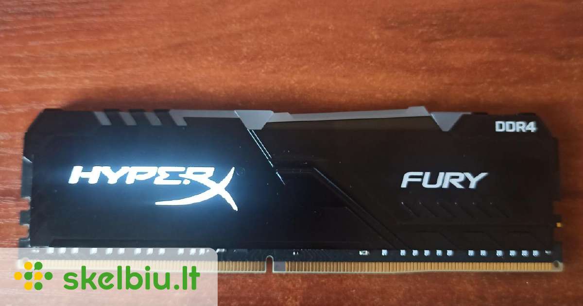 Ddr4 Hyperx 8gb 3200mhz Rgb - Skelbiu.lt