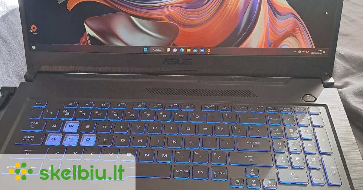 Asus Tuf Gaming F17 Fx706l - Skelbiu.lt