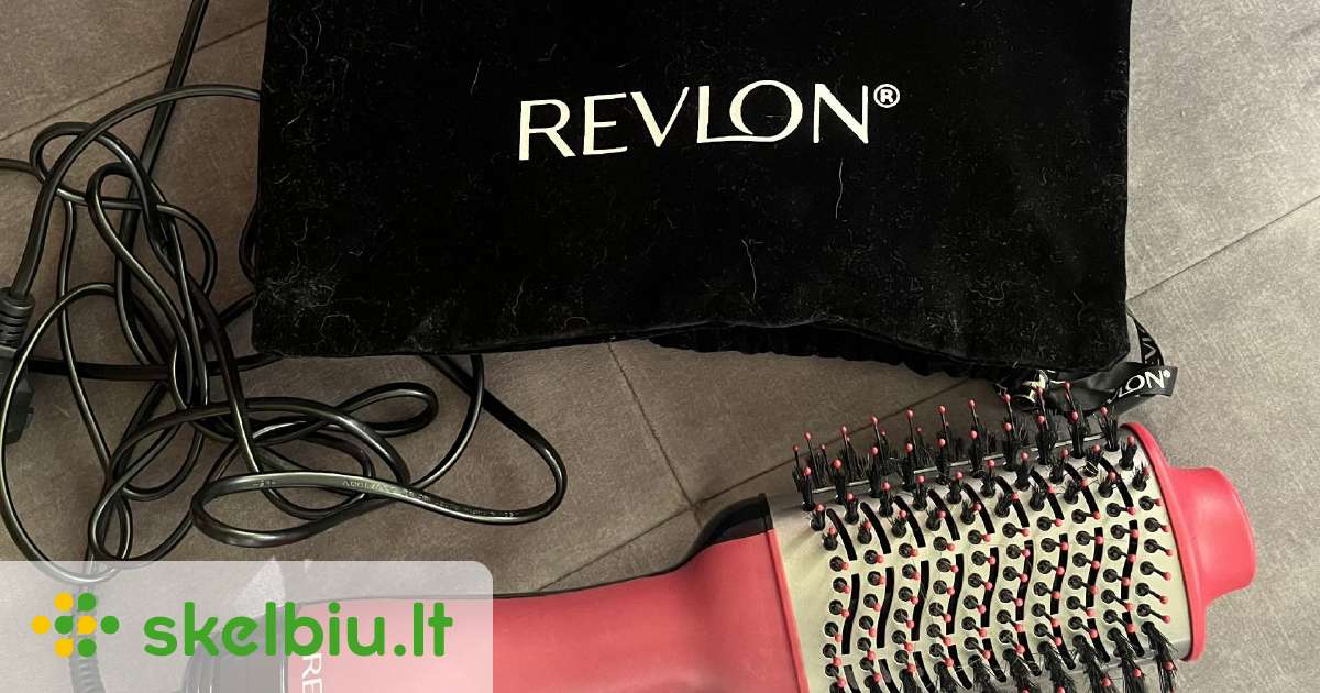 Plaukų formavimo šukos Revlon One-step Hair Dryer - Skelbiu.lt