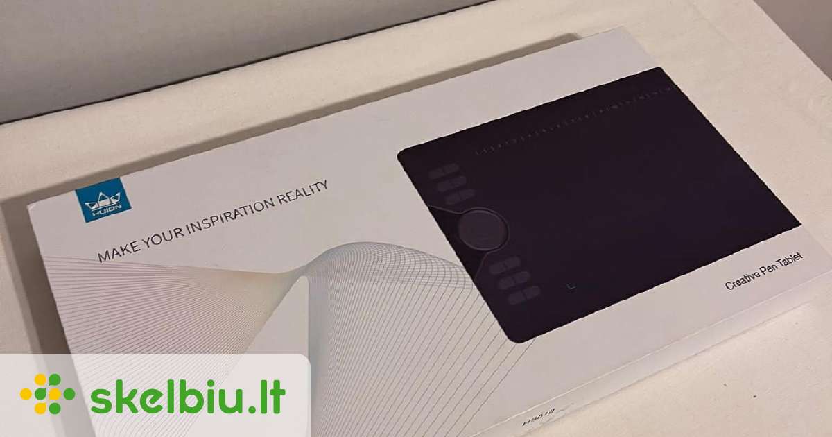 Grafinė planšetė Huion Hs610 - Skelbiu.lt