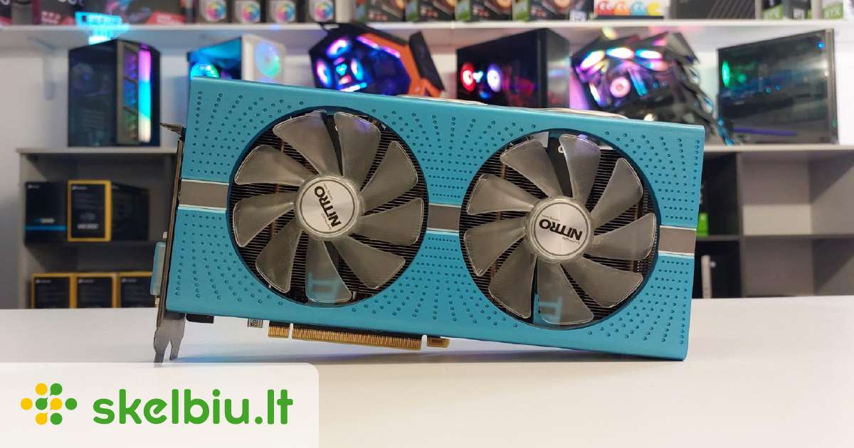 Rx 580 8gb Sapphire Nitro + Special Edition - Skelbiu.lt