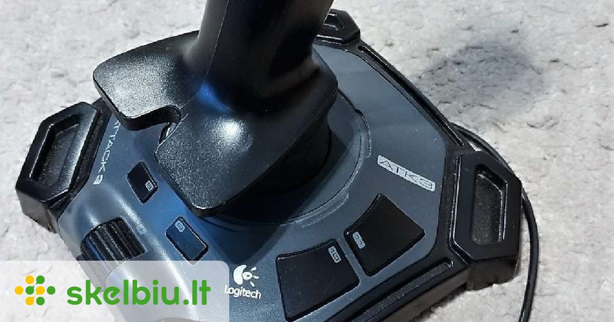 logitech attack 3 joystick skelbimai - Skelbiu.lt