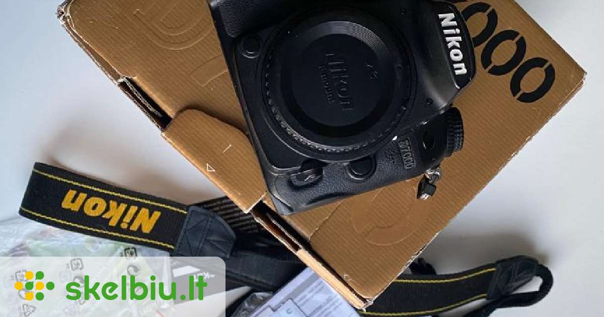 nikon d7000 kaina