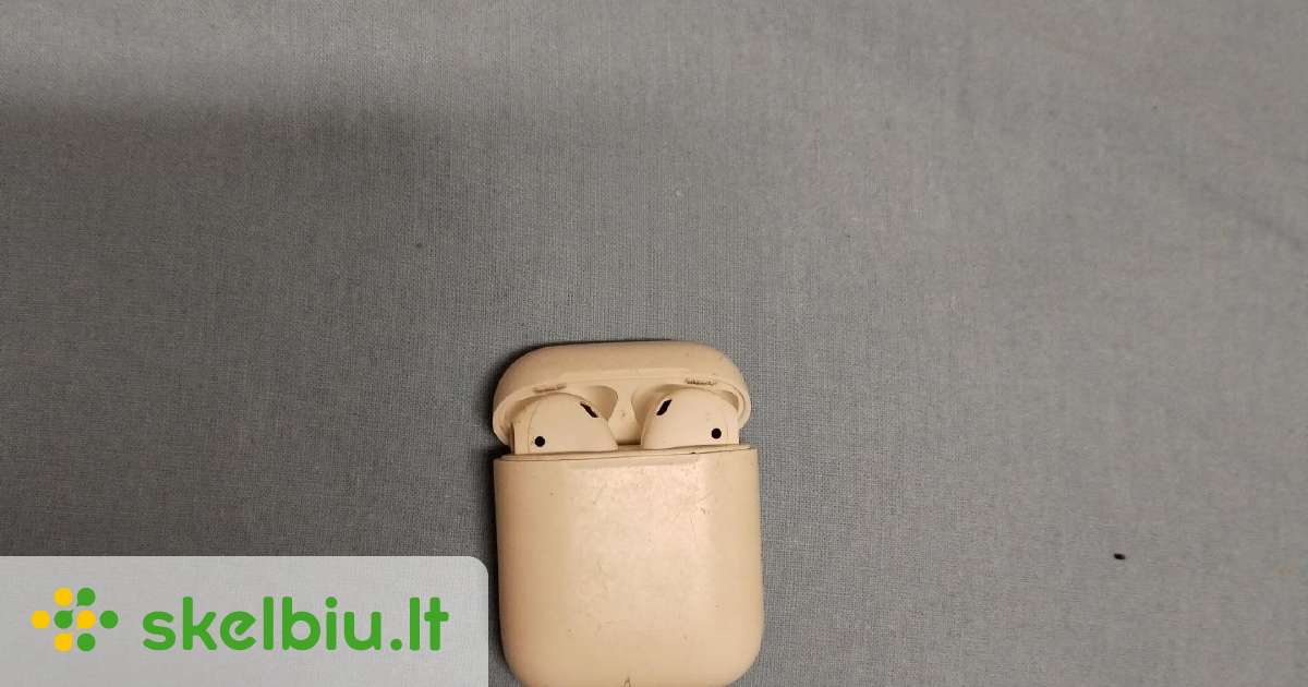 Ausines Apple Airpods Mv7n2zm/a - Skelbiu.lt