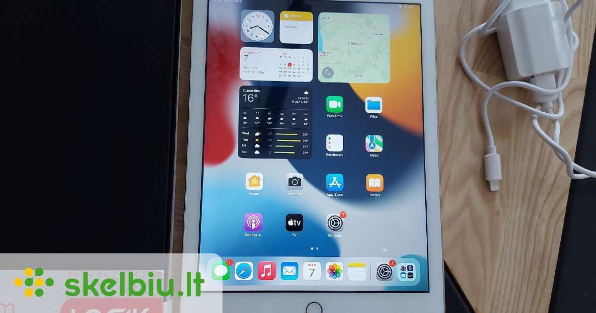 Apple iPad 5gen. 128gb auksinis - Skelbiu.lt
