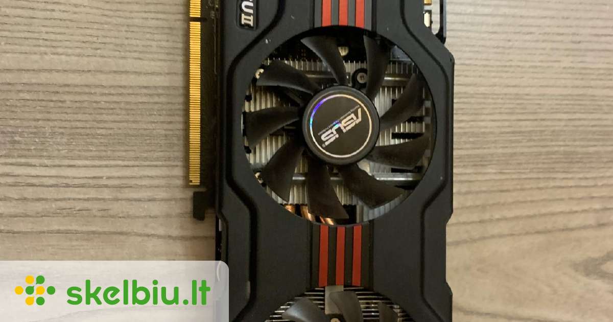 Asus gpu Gtx 540 - Skelbiu.lt