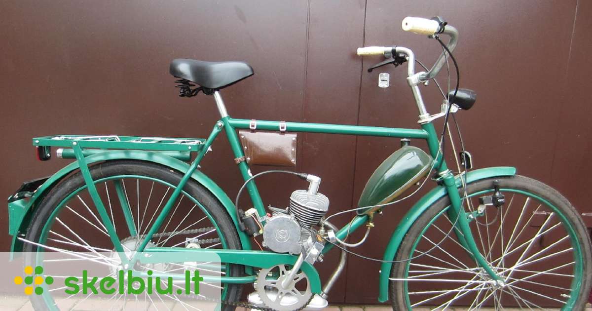 Motorinis dviratis su D-8e varikliu - Skelbiu.lt