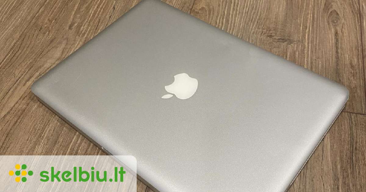 Mackbook Pro 13 - Skelbiu.lt