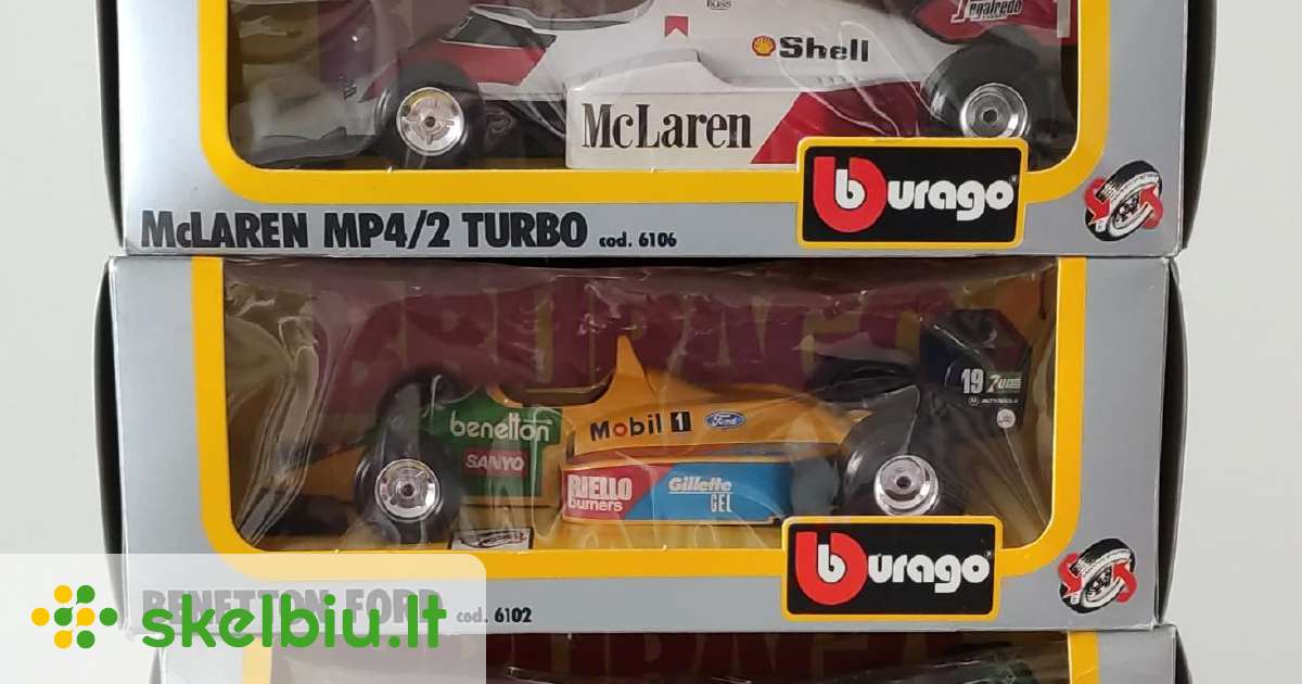 Bburago 1:24 modeliukai - Skelbiu.lt