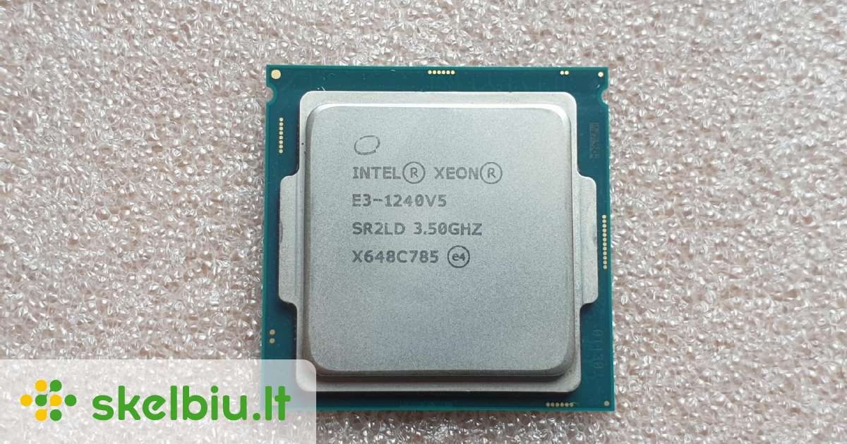 intel xeon lga 1151 skelbimai - Skelbiu.lt