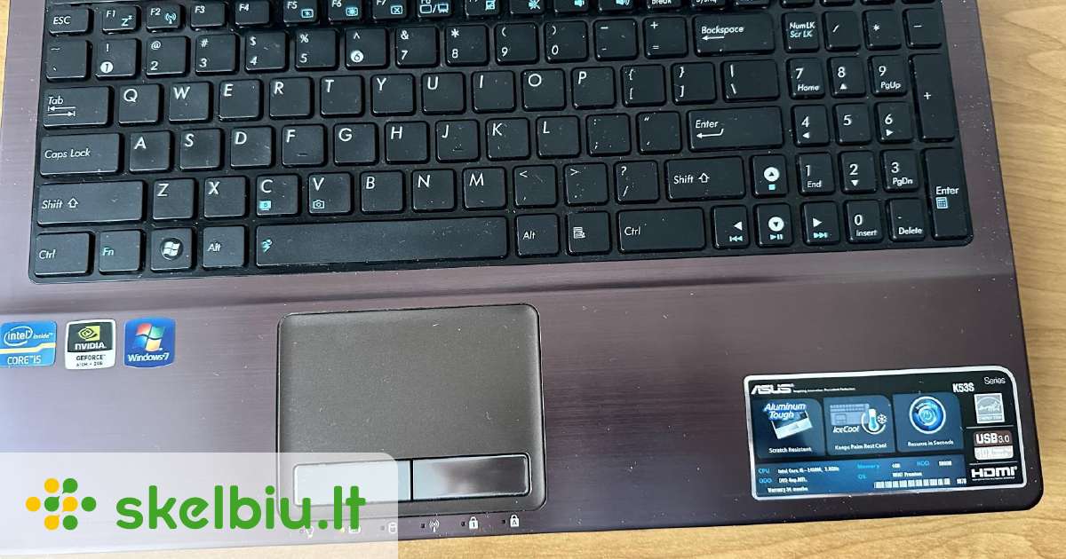 Asus K53s - Skelbiu.lt
