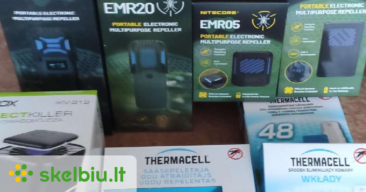 Thermacell, Nitecore ir kiti prietaisai Skelbiu.lt