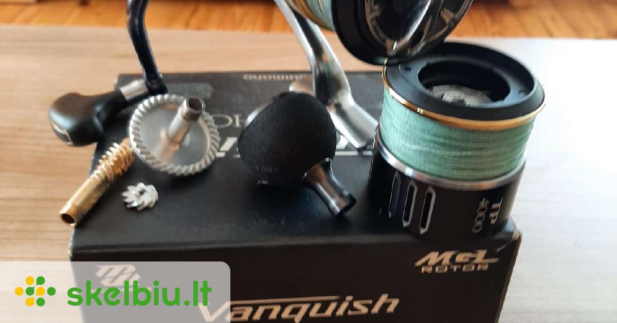 Shimano ritės Vanquish 4000 pg 16 350e - Skelbiu.lt