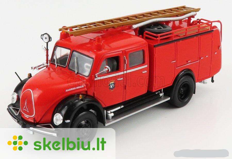 Fire Engine Magirus Deutz Mercur TLF 16, 1961, Freiw. Fire Brigade