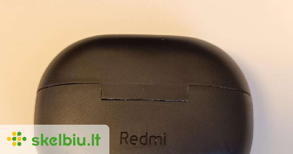 Xiaomi Redmi Buds 3 Lite Black - Skelbiu.lt