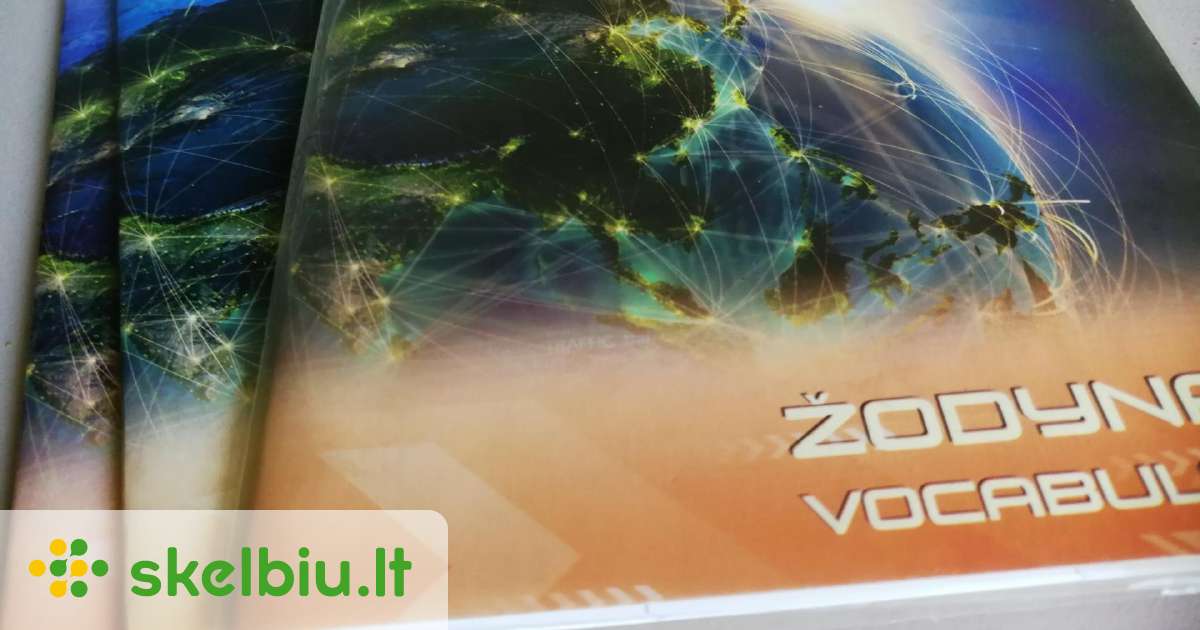 Anglų k. sąsiuviniai žodynui - Skelbiu.lt