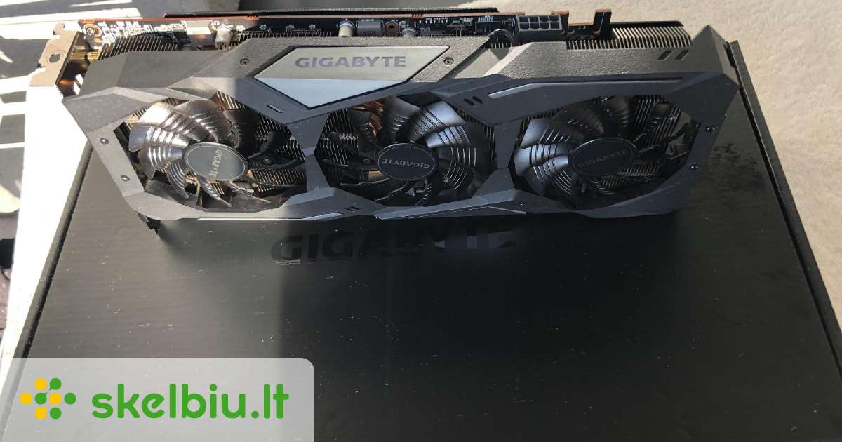 Amd Radeon Gigabyte Rx5700 8gb Vaizdo Plokšte - Skelbiu.lt