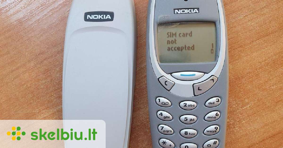 Nokia 3310 - Skelbiu.lt