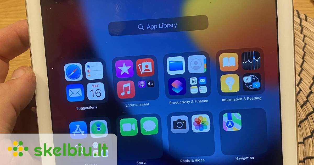 Apple iPad air 2 64gb + 4G sim kortele - Skelbiu.lt