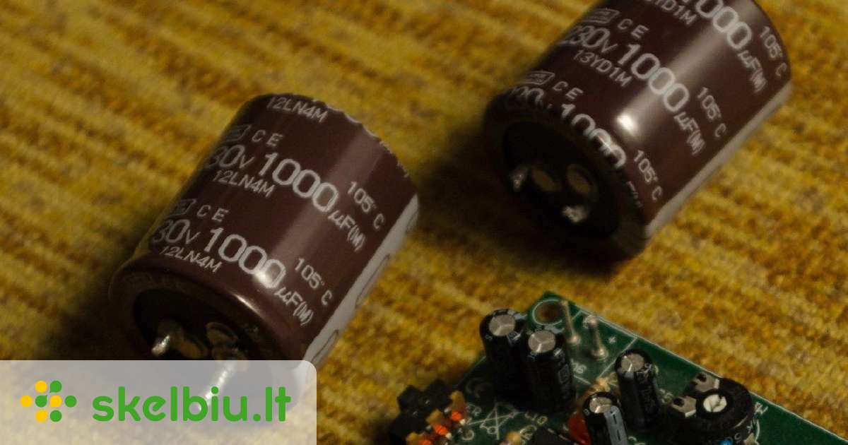 Lotto 10 Condensatori Nippon Chemi-Con KY 1000uF 35V 105°C - Radiali - Foto 3