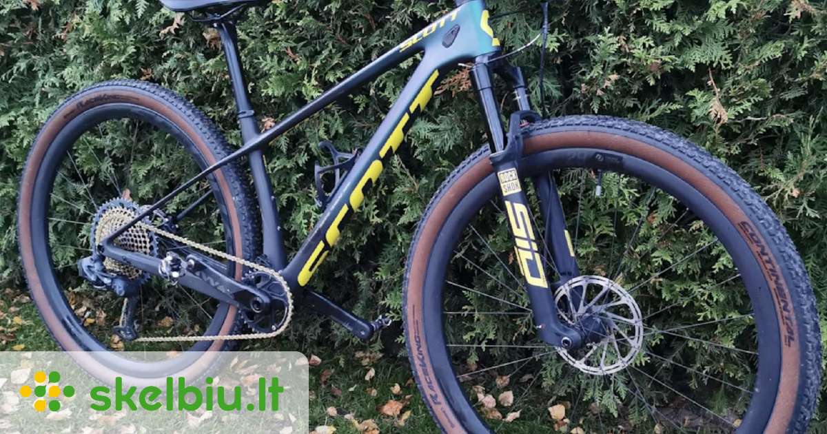Scott Scale RC World Cup EVO TR Diamant noir champion