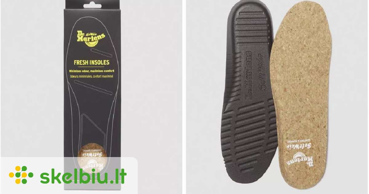 Dr Martens Fresh Cork Shoe Insoles 46 Eu Skelbiu.lt