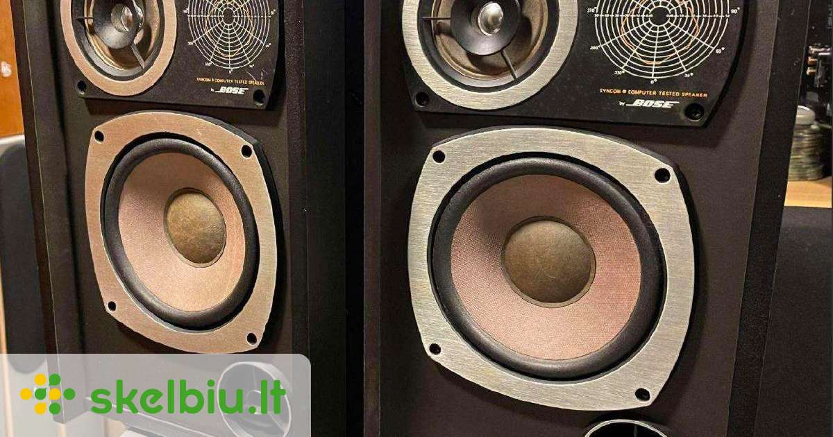 Enceinte Bose syncom computer tested speaker 50 watts - Photo, audio & vidéo