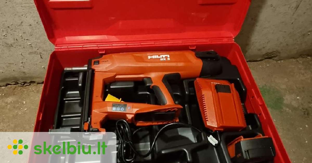 Hilti nail gun Bx3 Skelbiu.lt