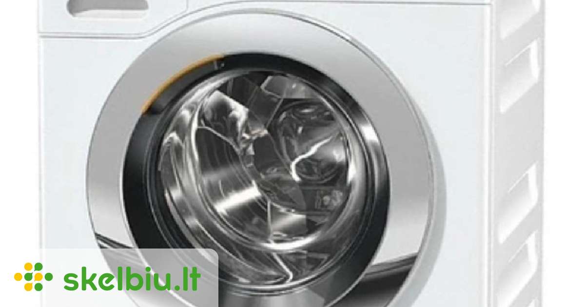 Miele W1 Powerwash 2.0 & Twindos XL 9kg A - Skelbiu.lt