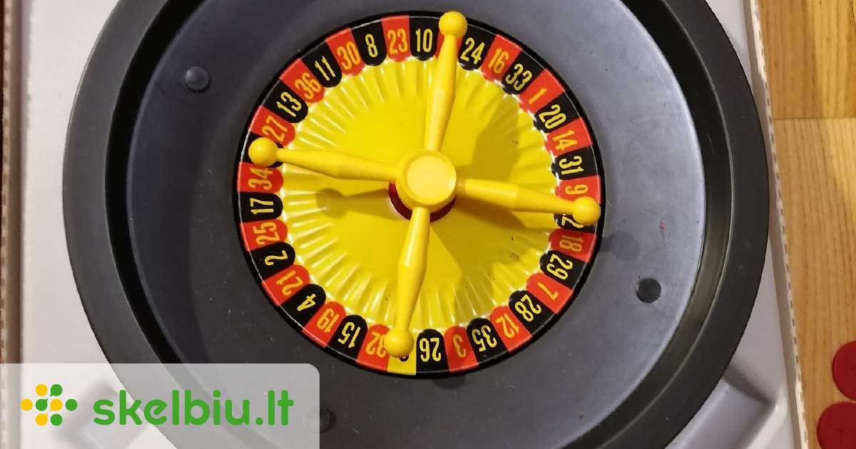 Sovietinis žaidimas - ruletė - Skelbiu.lt