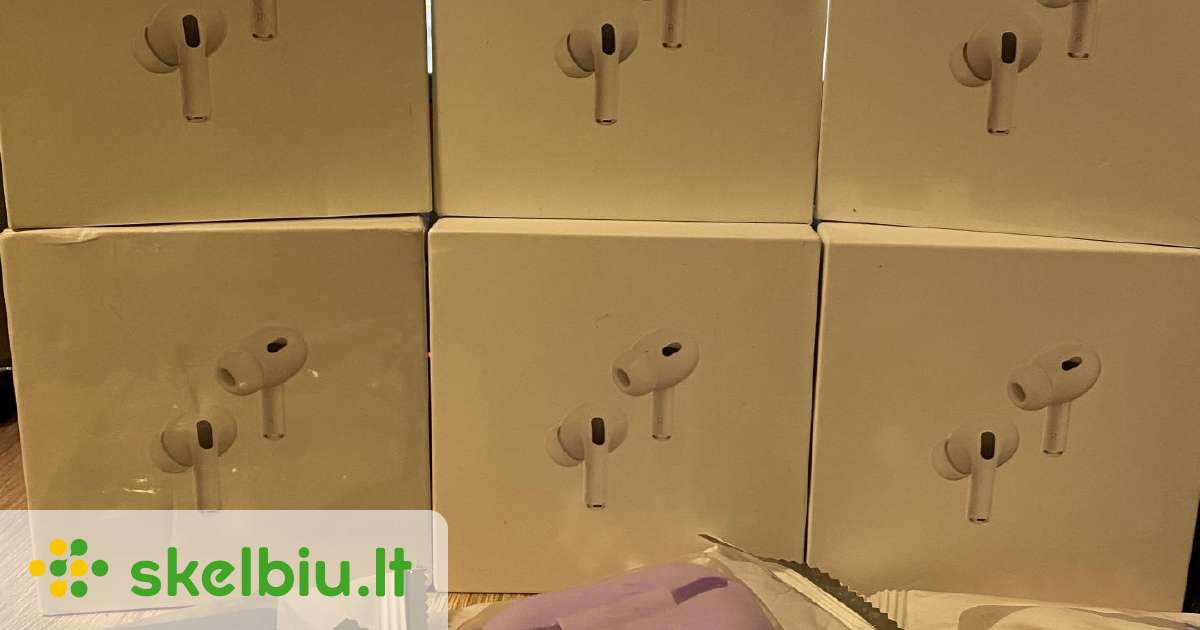 Airpods Pro Gen 2 , replika - Skelbiu.lt