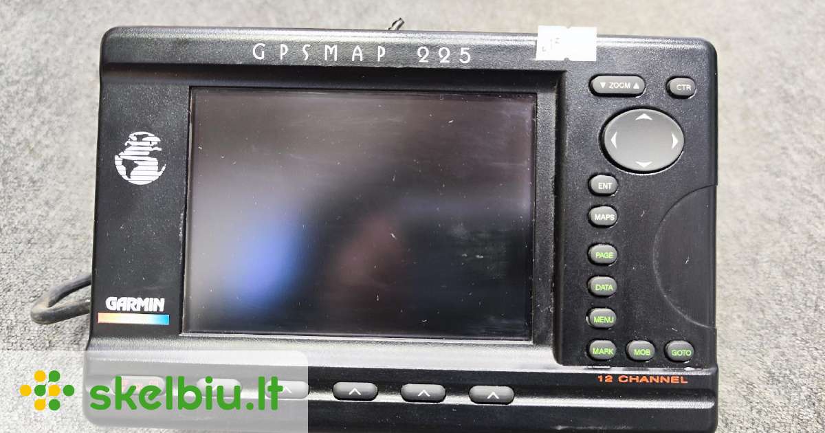 Garmin gpsmap 225 echolotas - Skelbiu.lt