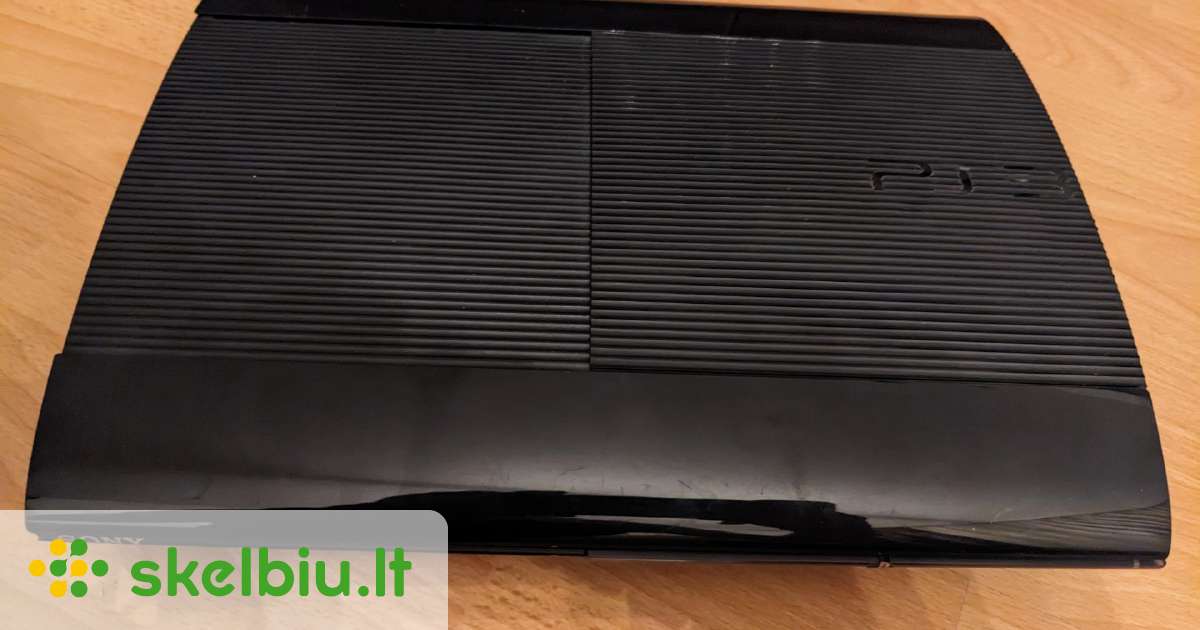 PlayStation 3 sony (3 стр.) - Skelbiu.lt
